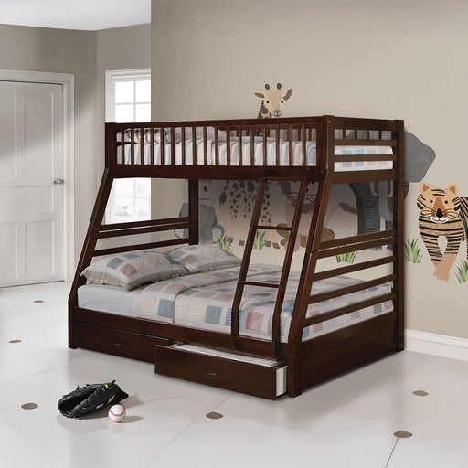 Bunk Bed (T/F) w/2 Drawers