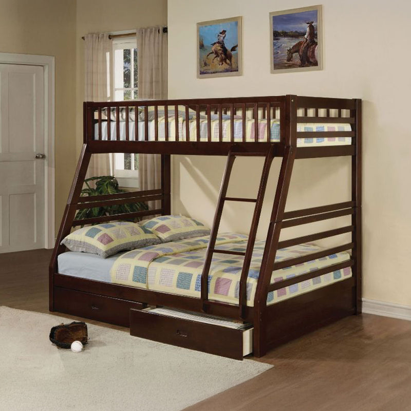 Bunk Bed (T/F) w/2 Drawers