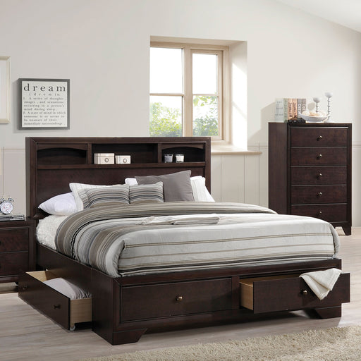 Eastern King Bed w/Storage