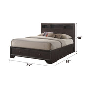 Eastern King Bed w/Storage