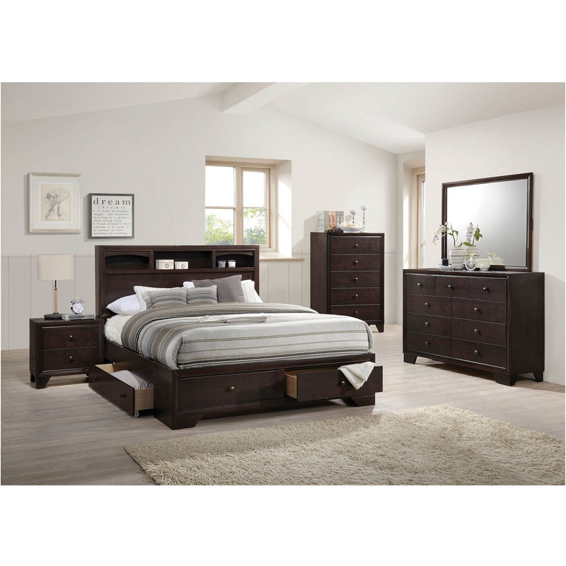 Eastern King Bed w/Storage