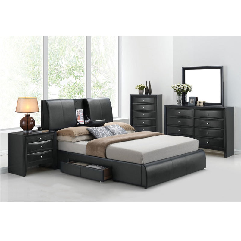 Eastern King Bed w/Storage