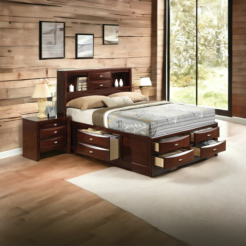 Eastern King Bed w/Storage
