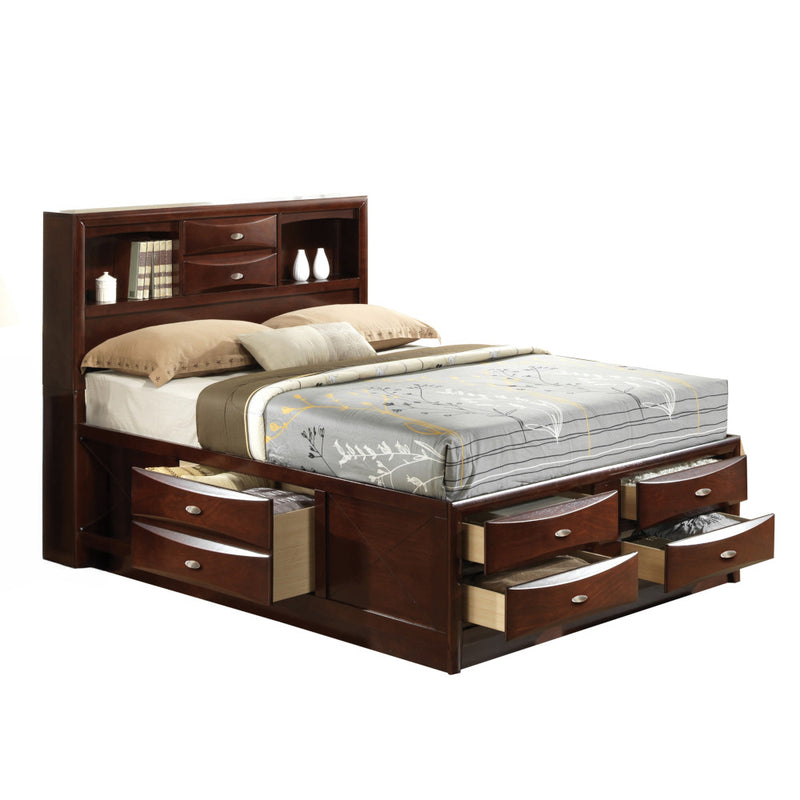 Queen Bed w/Storage