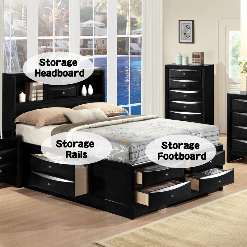 Full Bed w/Storage