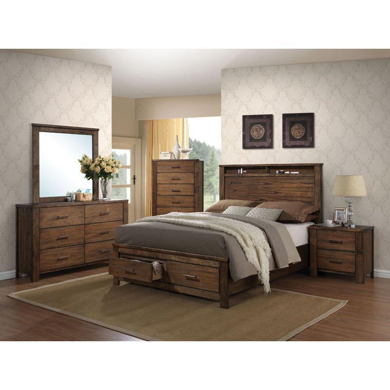 Eastern King Bed w/Storage