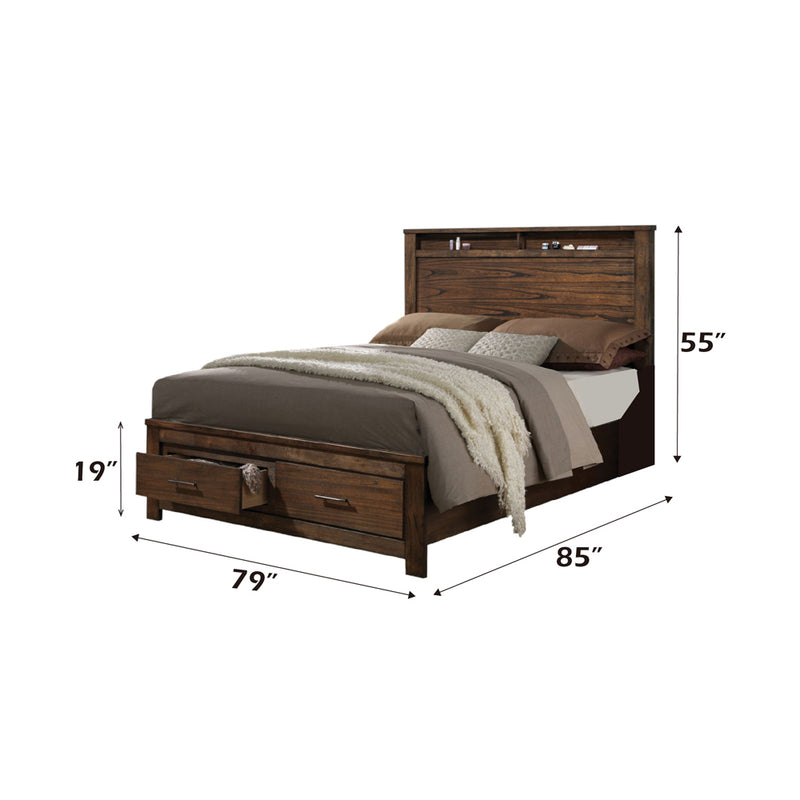 Eastern King Bed w/Storage