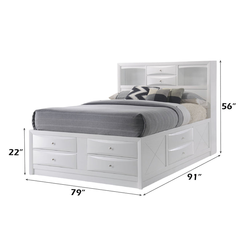 Eastern King Bed w/Storage