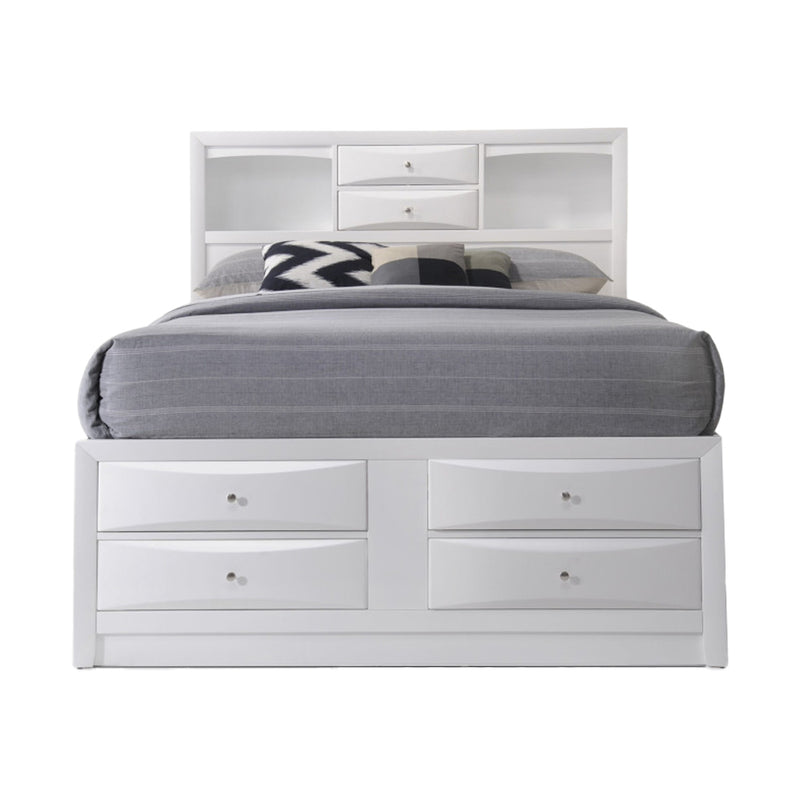 Queen Bed w/Storage