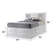 Queen Bed w/Storage