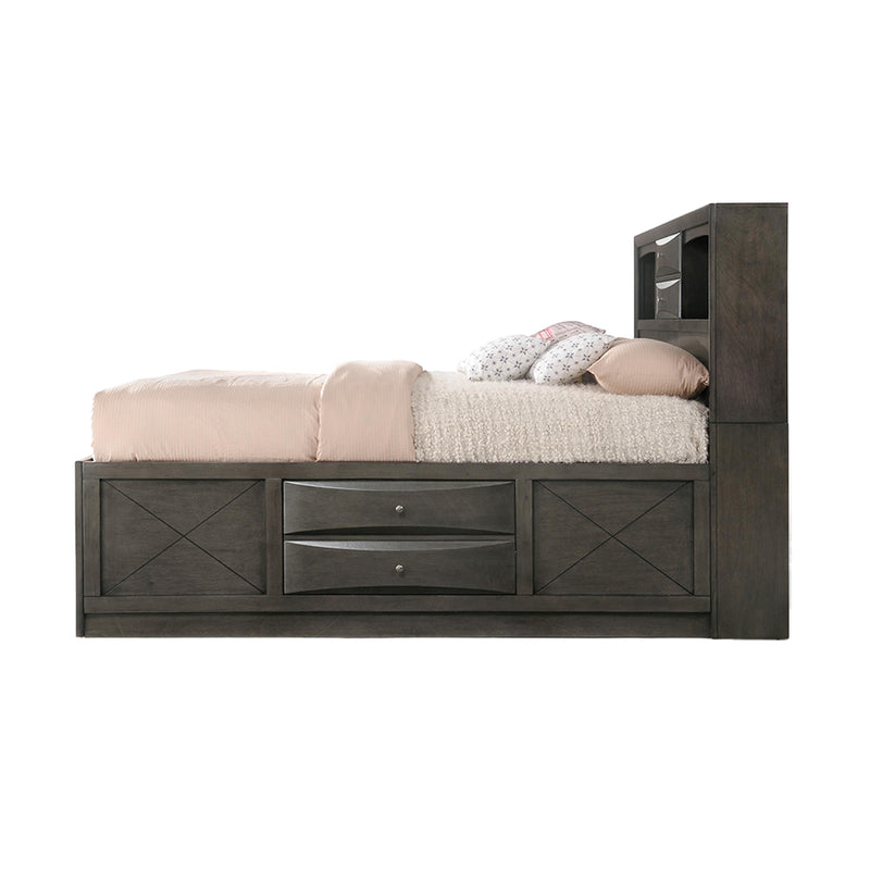 Eastern King Bed w/Storage