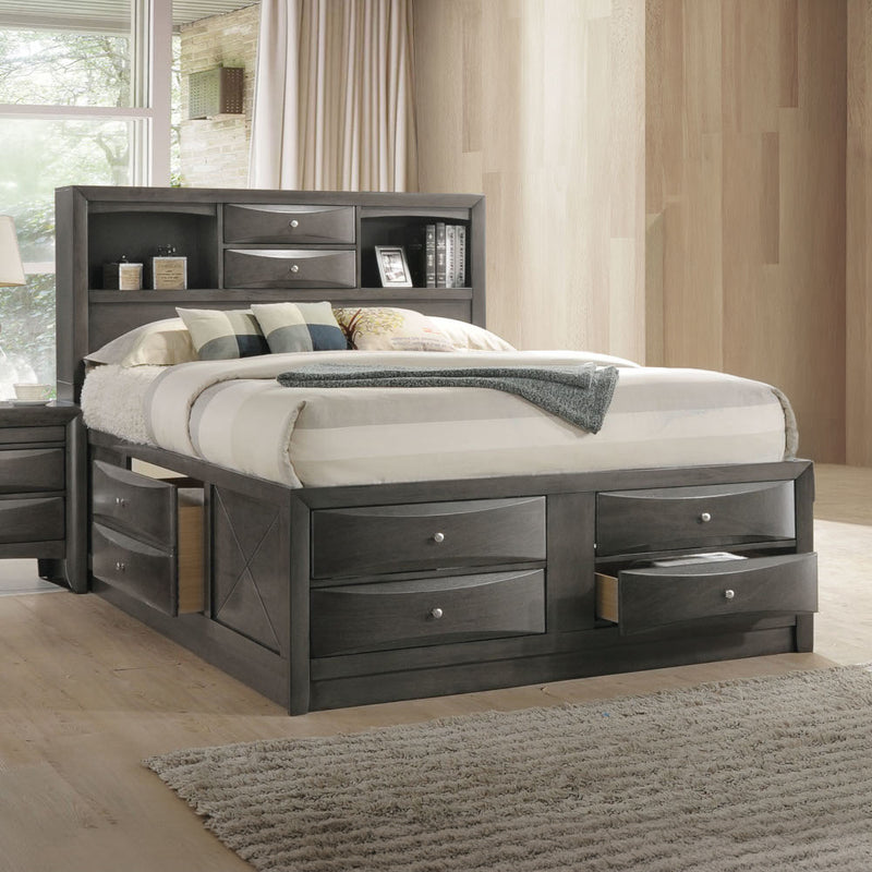 Eastern King Bed w/Storage