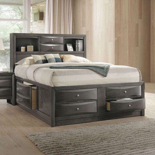 Eastern King Bed w/Storage