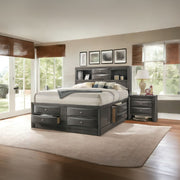 Eastern King Bed w/Storage