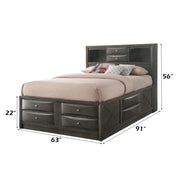 Queen Bed w/Storage