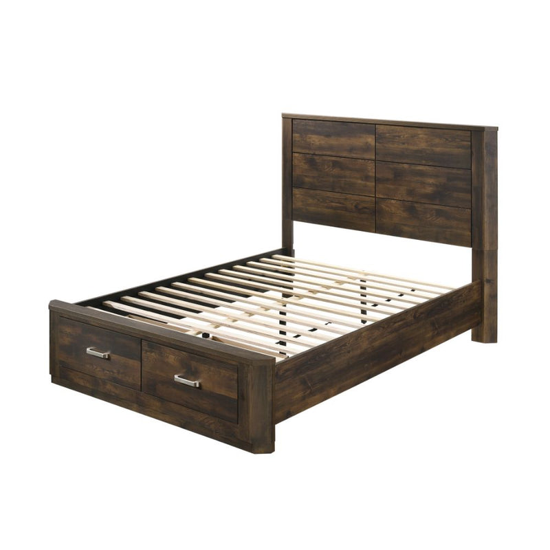 Queen Bed w/Storage