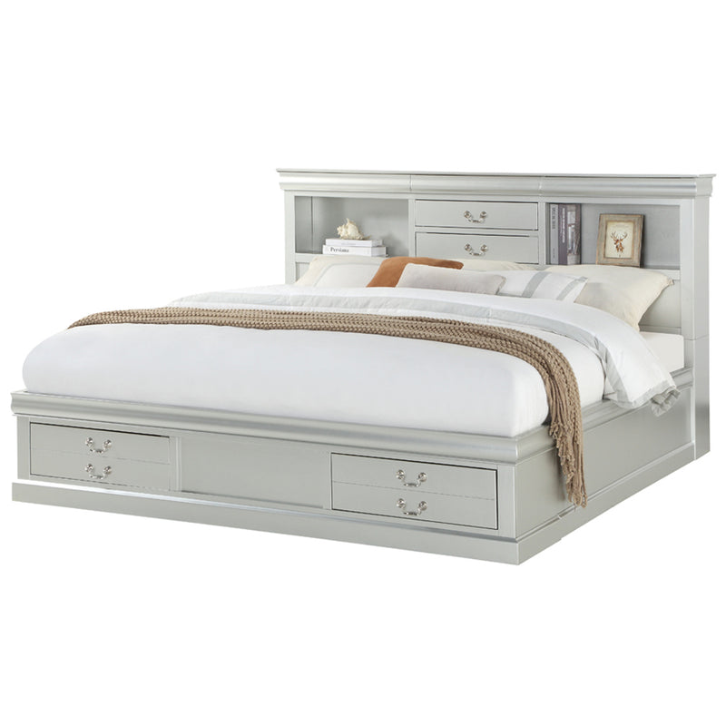Queen Bed w/Storage