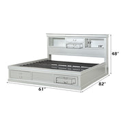Queen Bed w/Storage