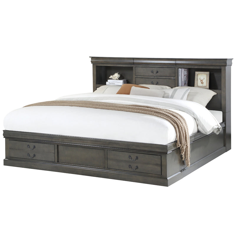 Queen Bed w/Storage