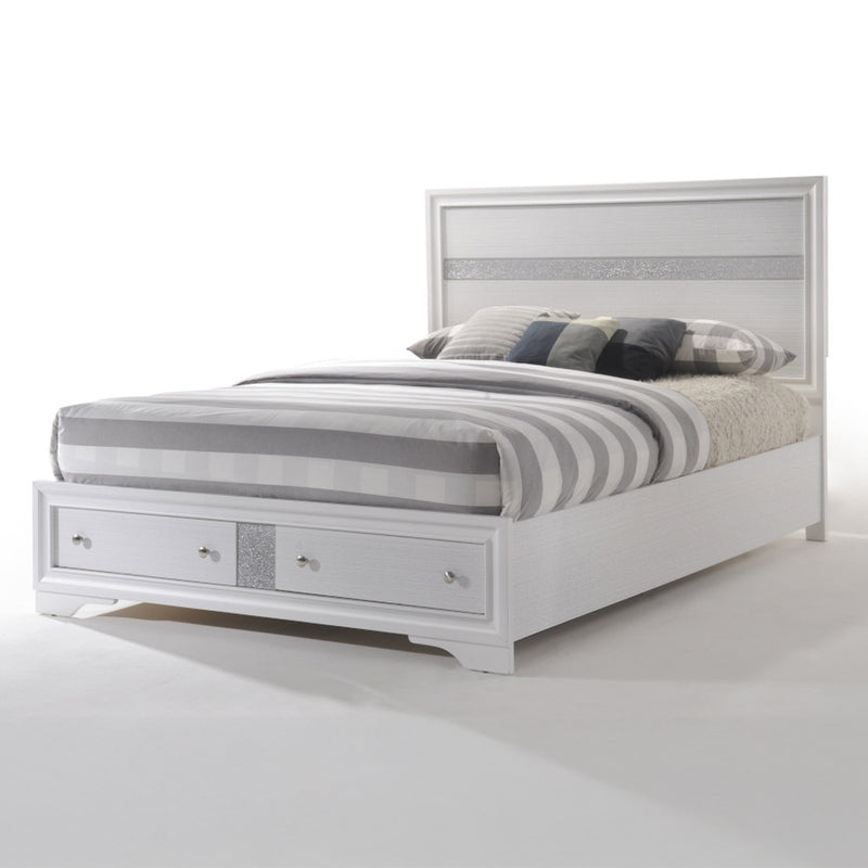 Eastern King Bed w/Storage