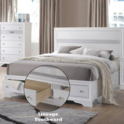 Eastern King Bed w/Storage