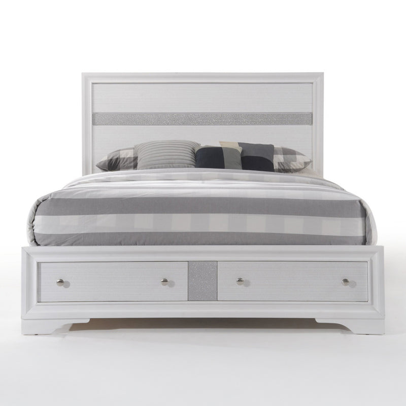 Queen Bed w/Storage