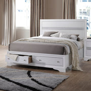 Queen Bed w/Storage