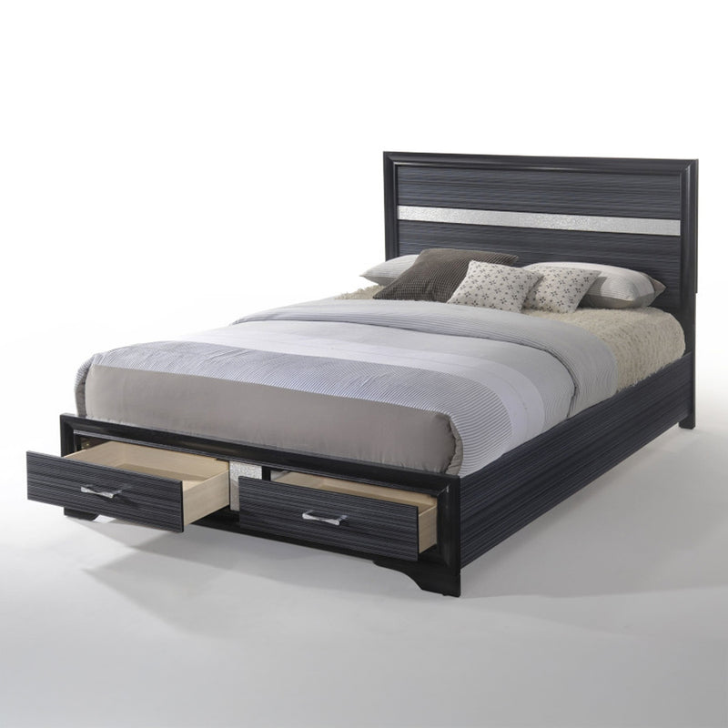 Eastern King Bed w/Storage