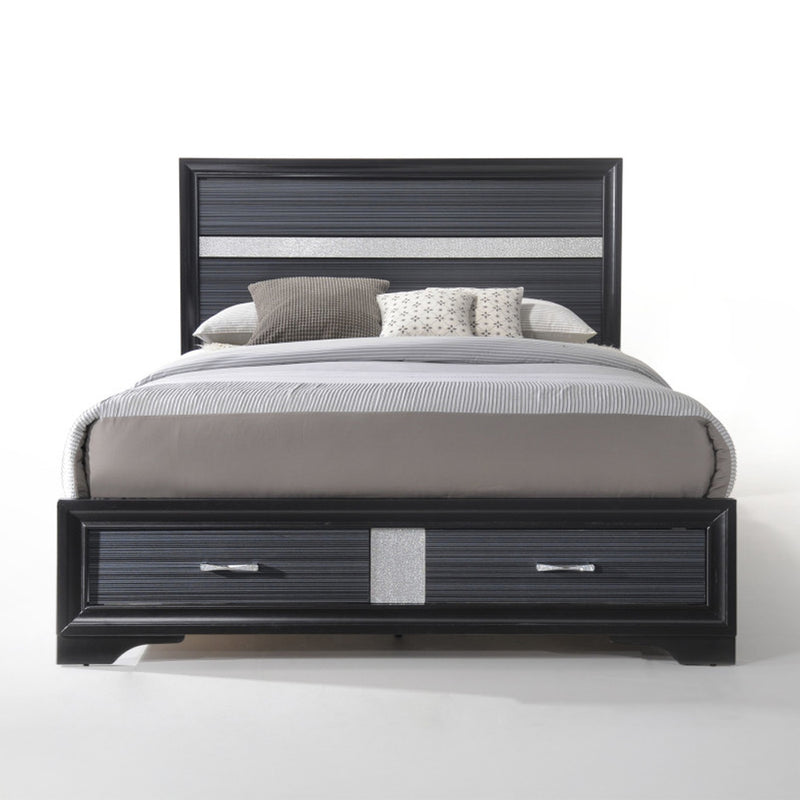 Queen Bed w/Storage