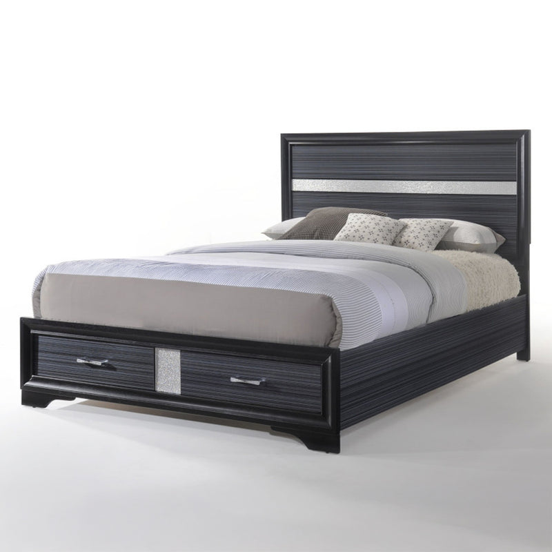 Queen Bed w/Storage