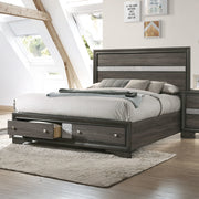 Eastern King Bed w/Storage