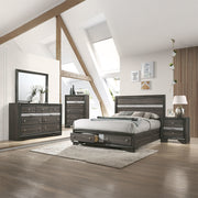 Eastern King Bed w/Storage