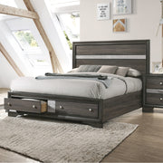Queen Bed w/Storage
