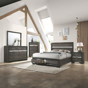Queen Bed w/Storage