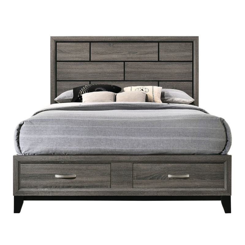 Eastern King Bed w/Storage