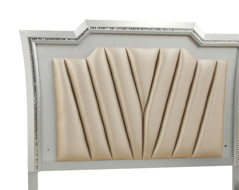 Eastern King Bed w/Storage & LED