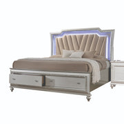CK Bed w/Storage & LED