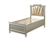 Twin Bed w/LED
