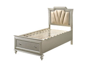 Full Bed w/Storage & LED