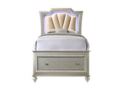 Full Bed w/Storage & LED