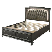 CK Bed w/Storage & LED