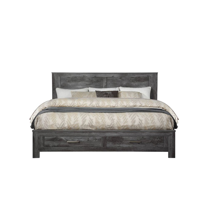 Queen Bed w/Storage