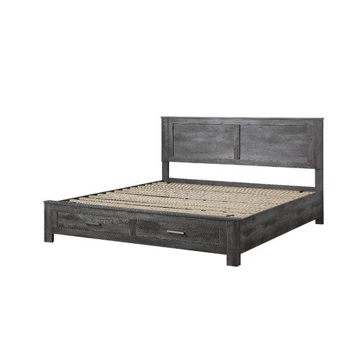 Queen Bed w/Storage