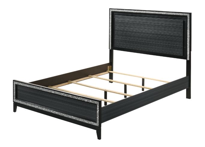Queen Bed w/LED
