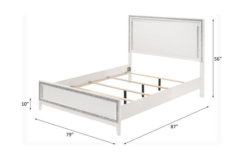 Eastern King Bed w/LED