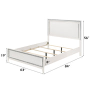 Queen Bed w/LED
