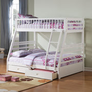 Bunk Bed (T/F) w/2 Drawers