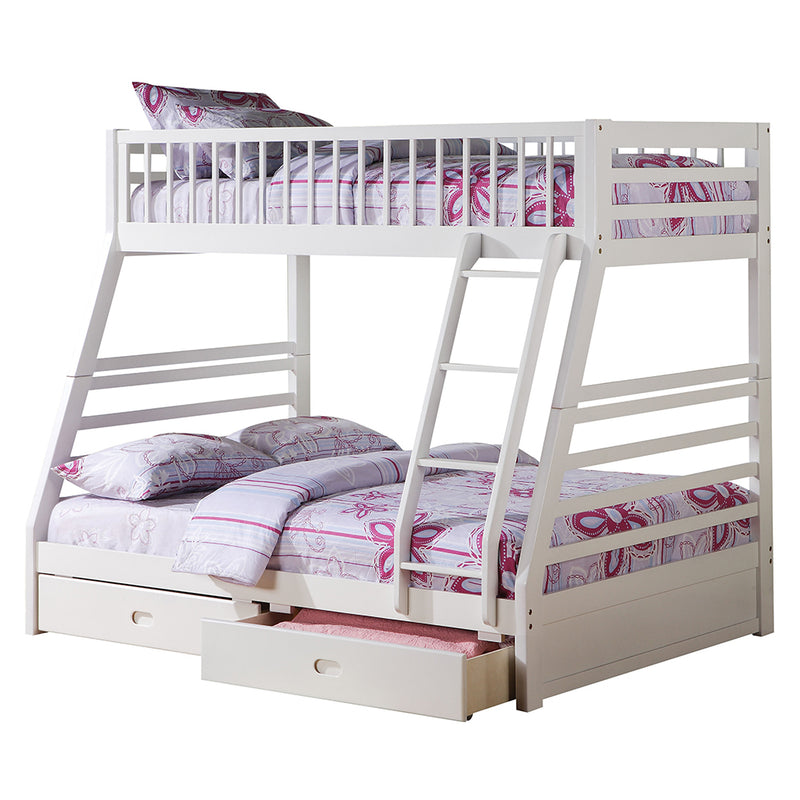 Bunk Bed (T/F) w/2 Drawers