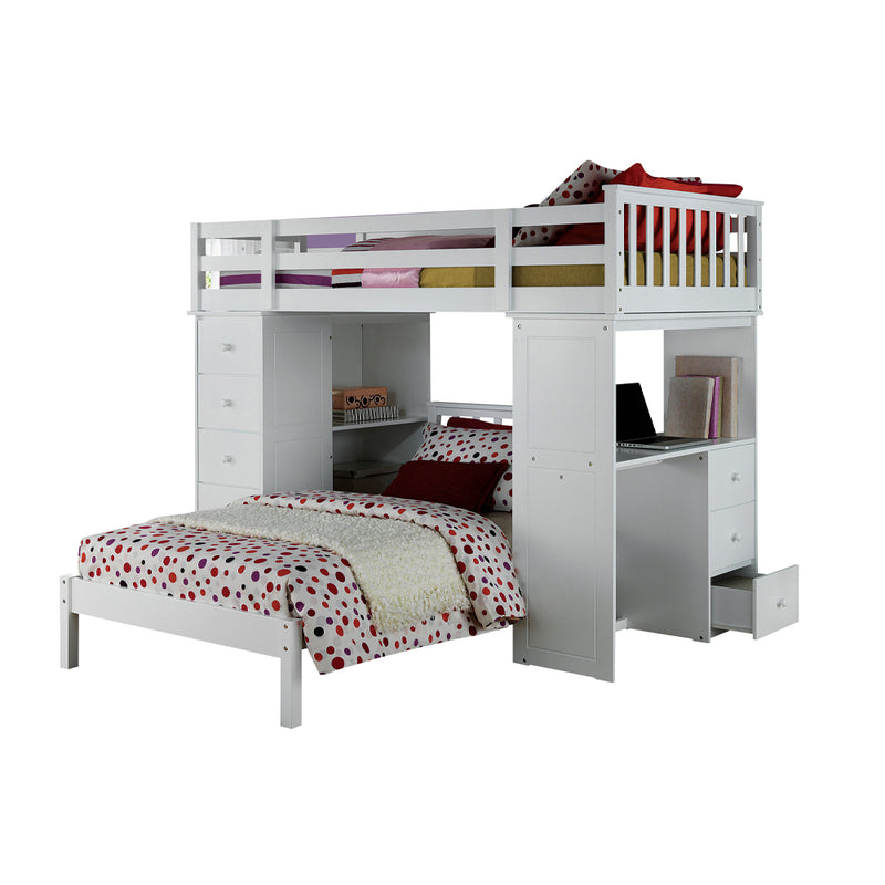 Twin Loft Bed w/Storage