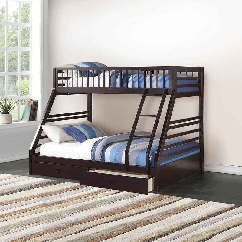 Bunk Bed (T XL/Q) w/2 Drawers